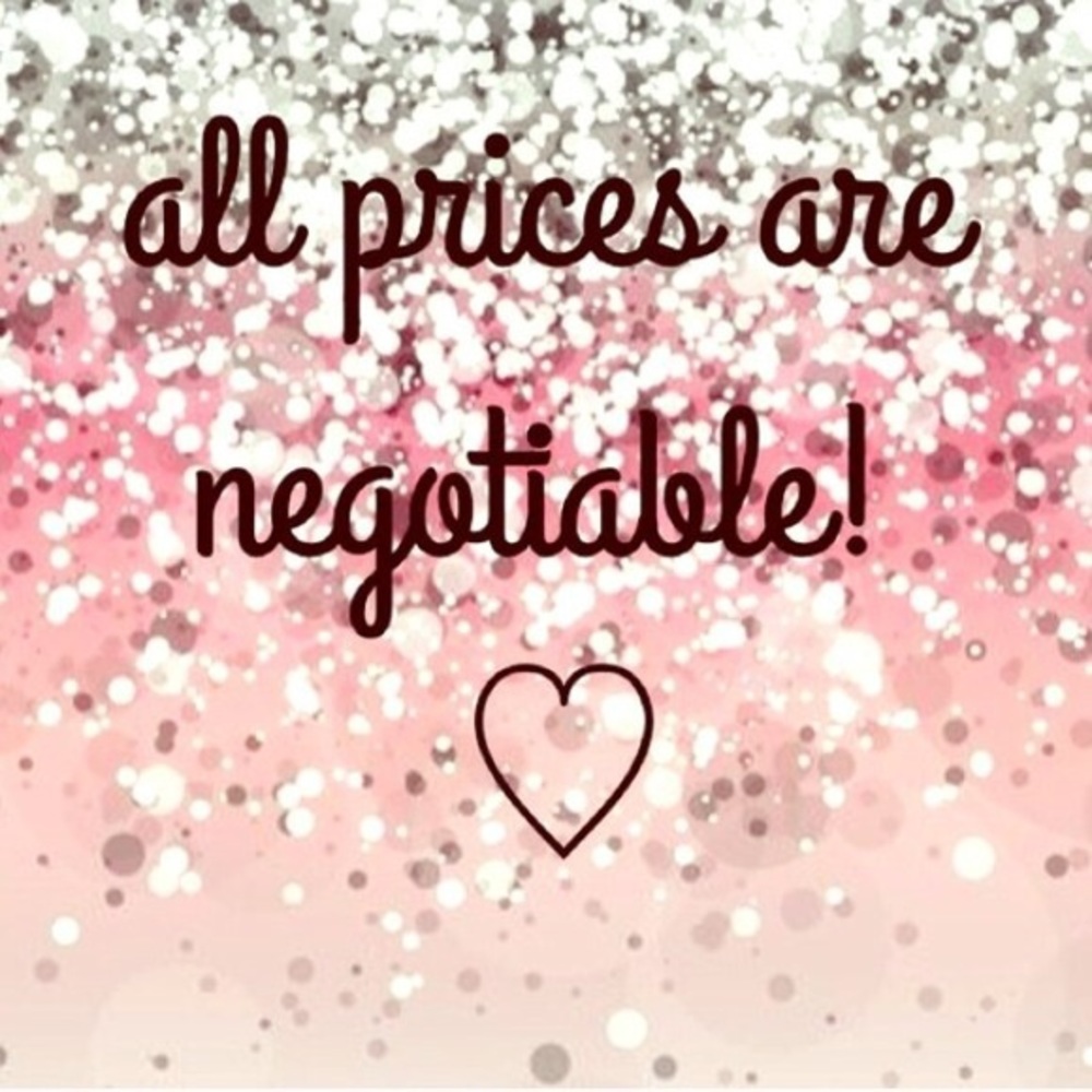 Flexible prices! Make an offer!